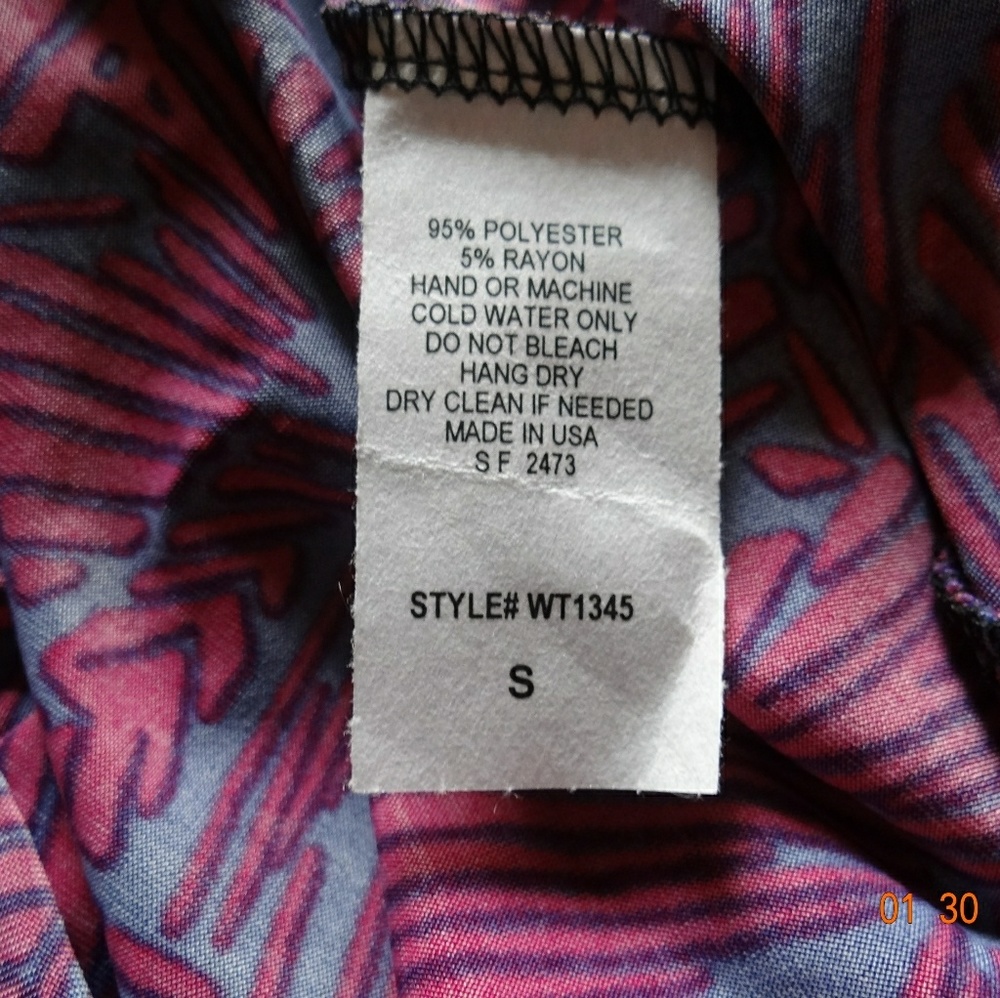 Made by Johnny Print Blouse - Picture 4 of 4